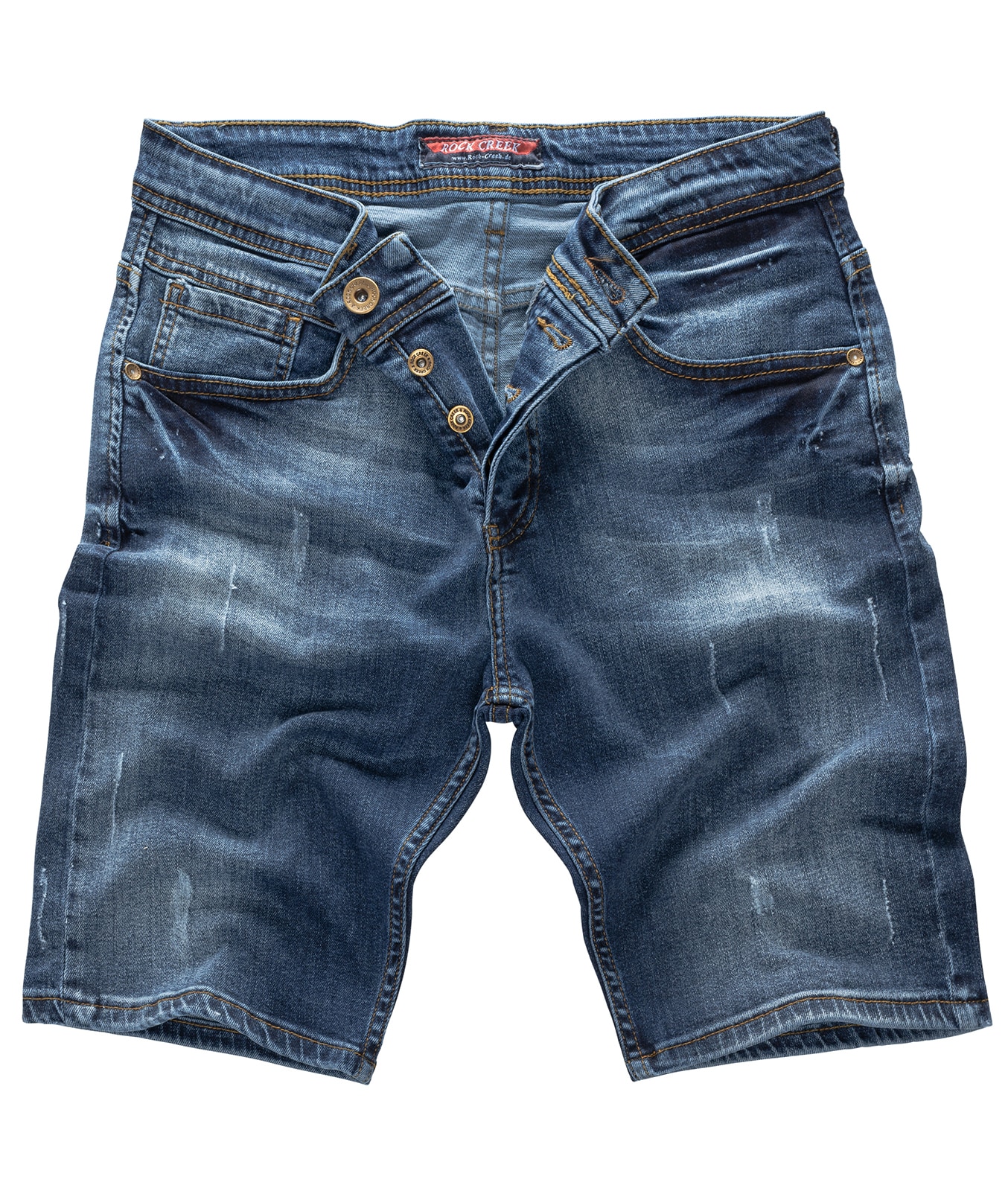Rock Creek Shorts Jeansshorts Regular Fit - Bild 1