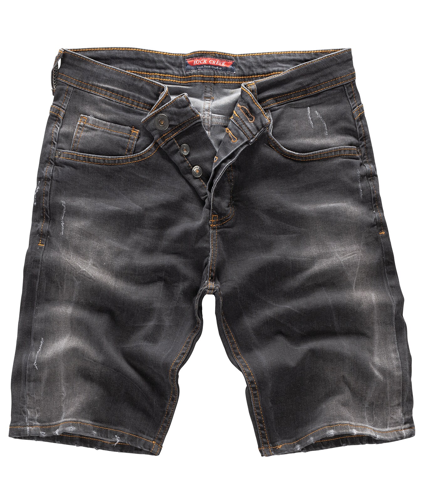 Rock Creek Shorts Jeansshorts Regular Fit - Bild 1