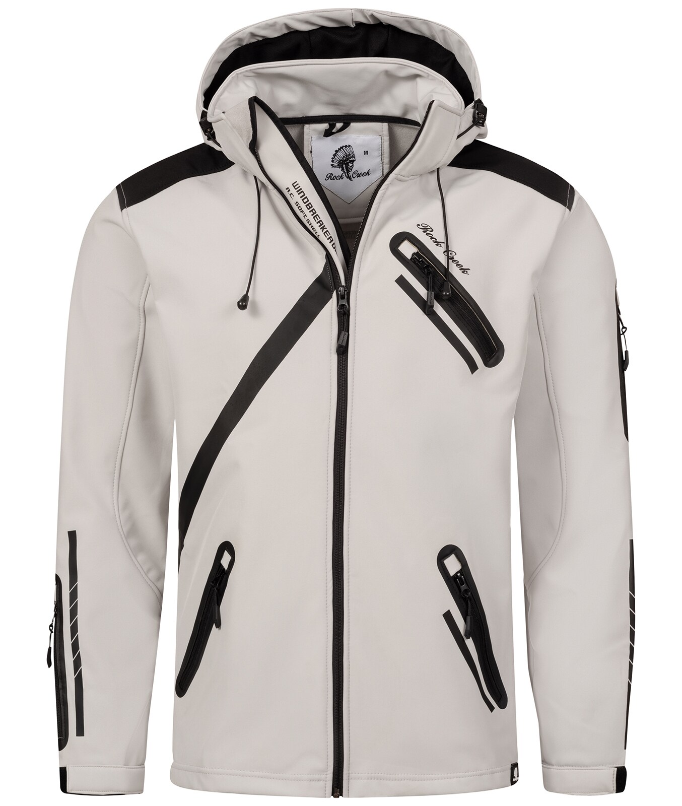 Rock Creek Jacke Softshelljacke Regular Fit
