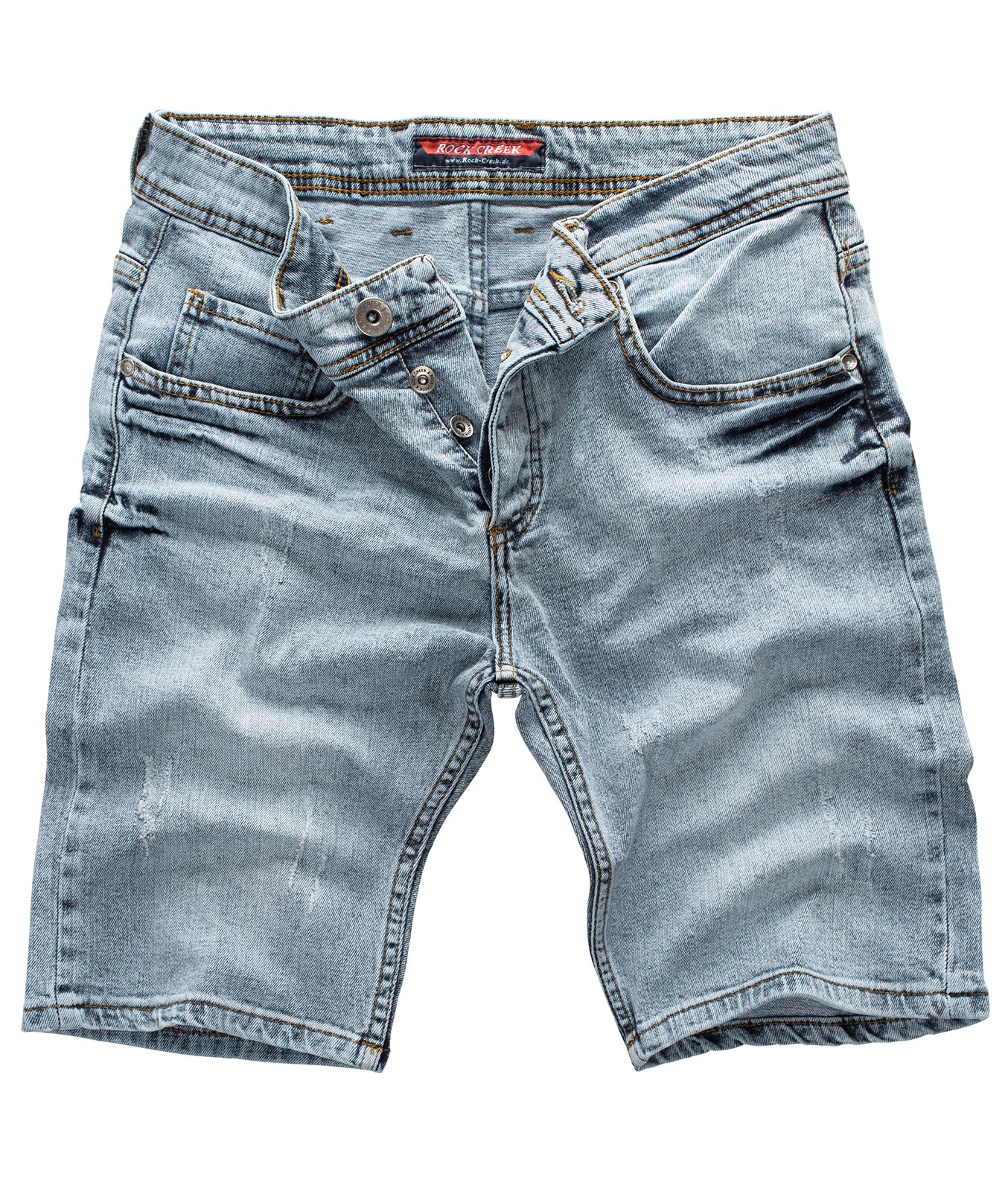 Rock Creek Shorts Jeansshorts Regular Fit - Bild 1