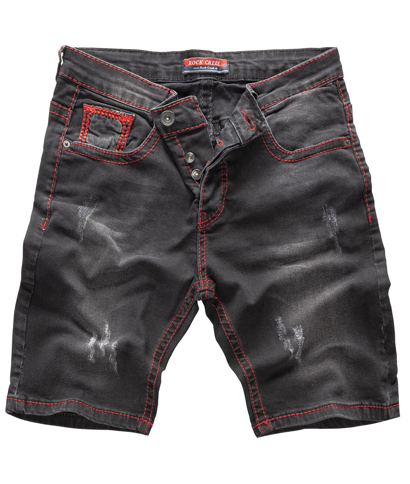 Rock Creek Shorts Jeansshorts Regular Fit - Bild 1