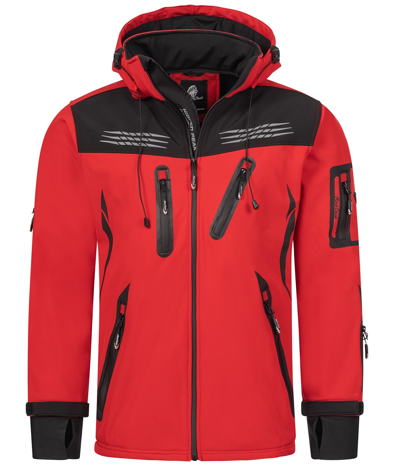 Rock Creek Jacke Softshelljacke Regular Fit
