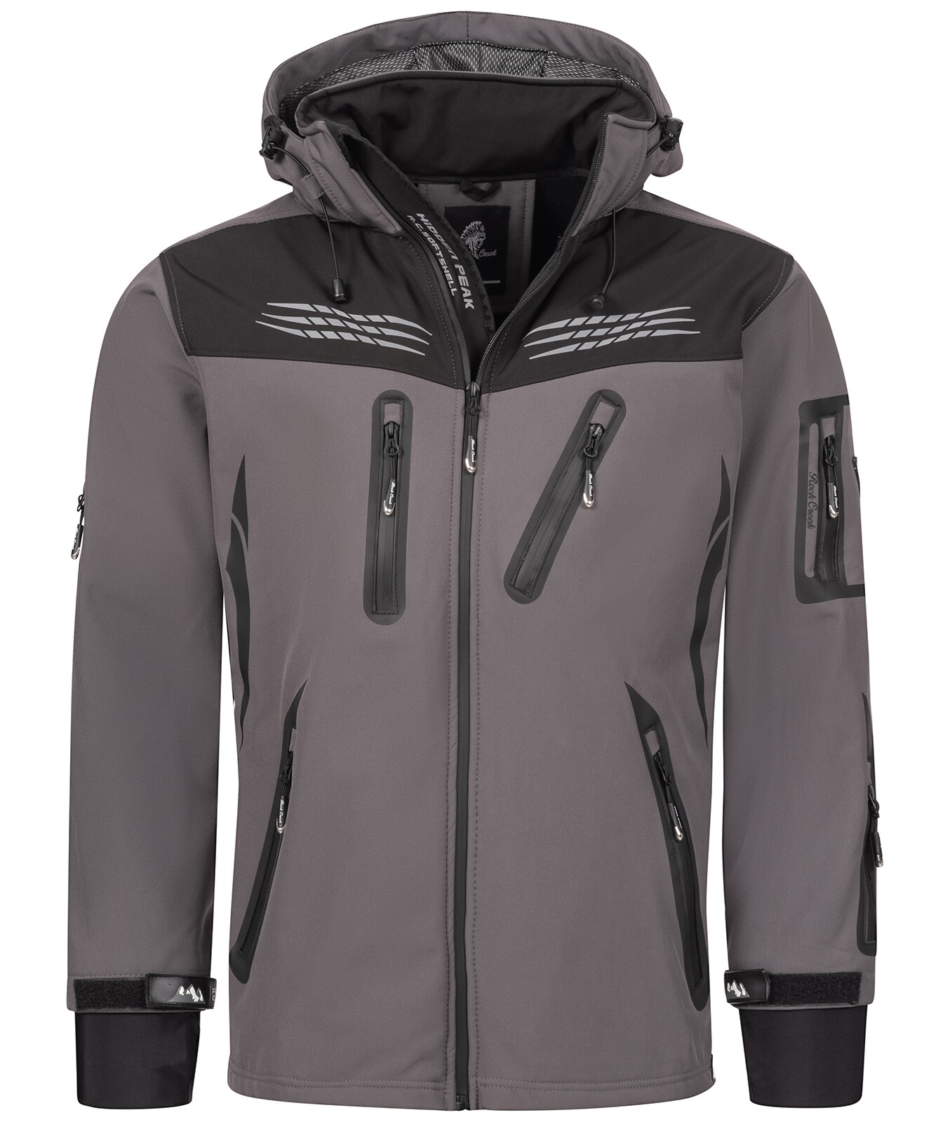 Rock Creek Jacke Softshelljacke Regular Fit