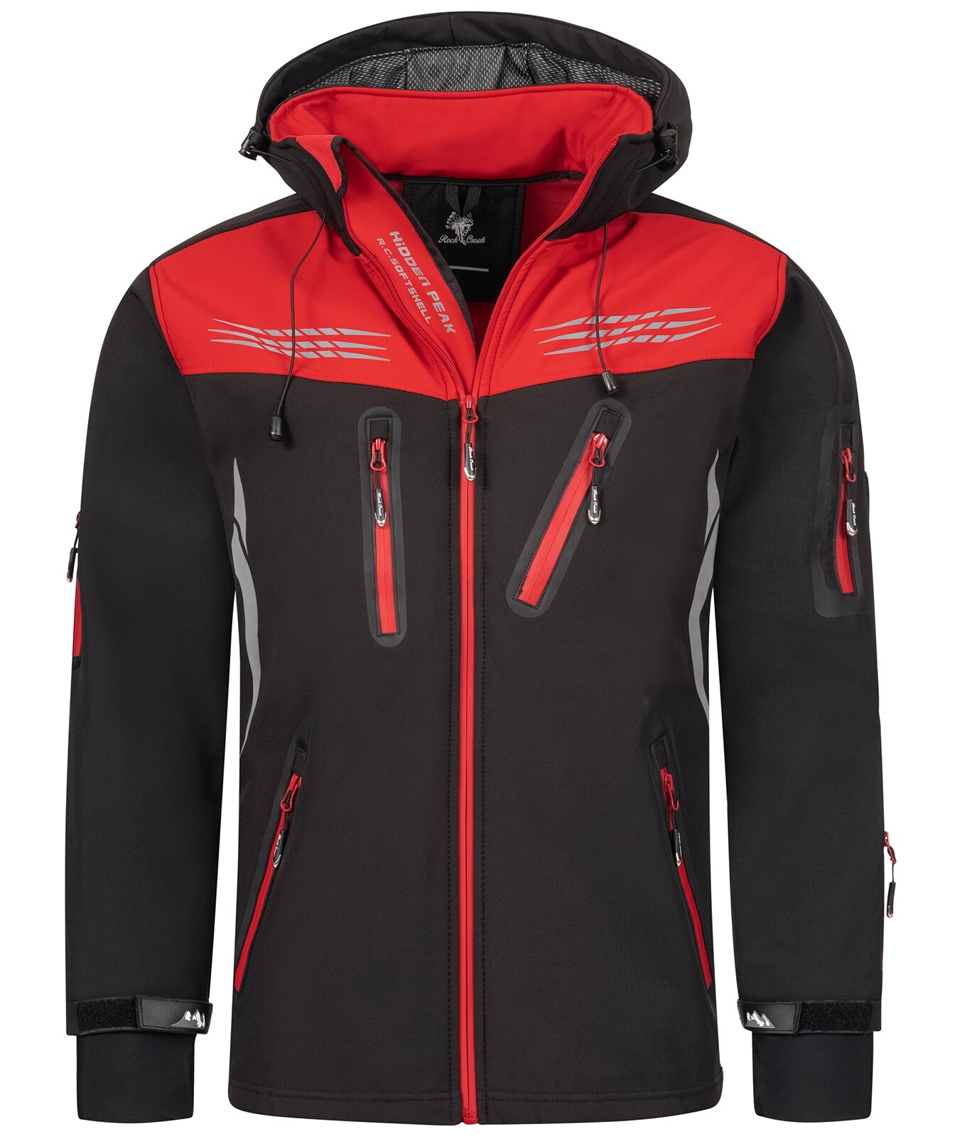 Rock Creek Jacke Softshelljacke Regular Fit