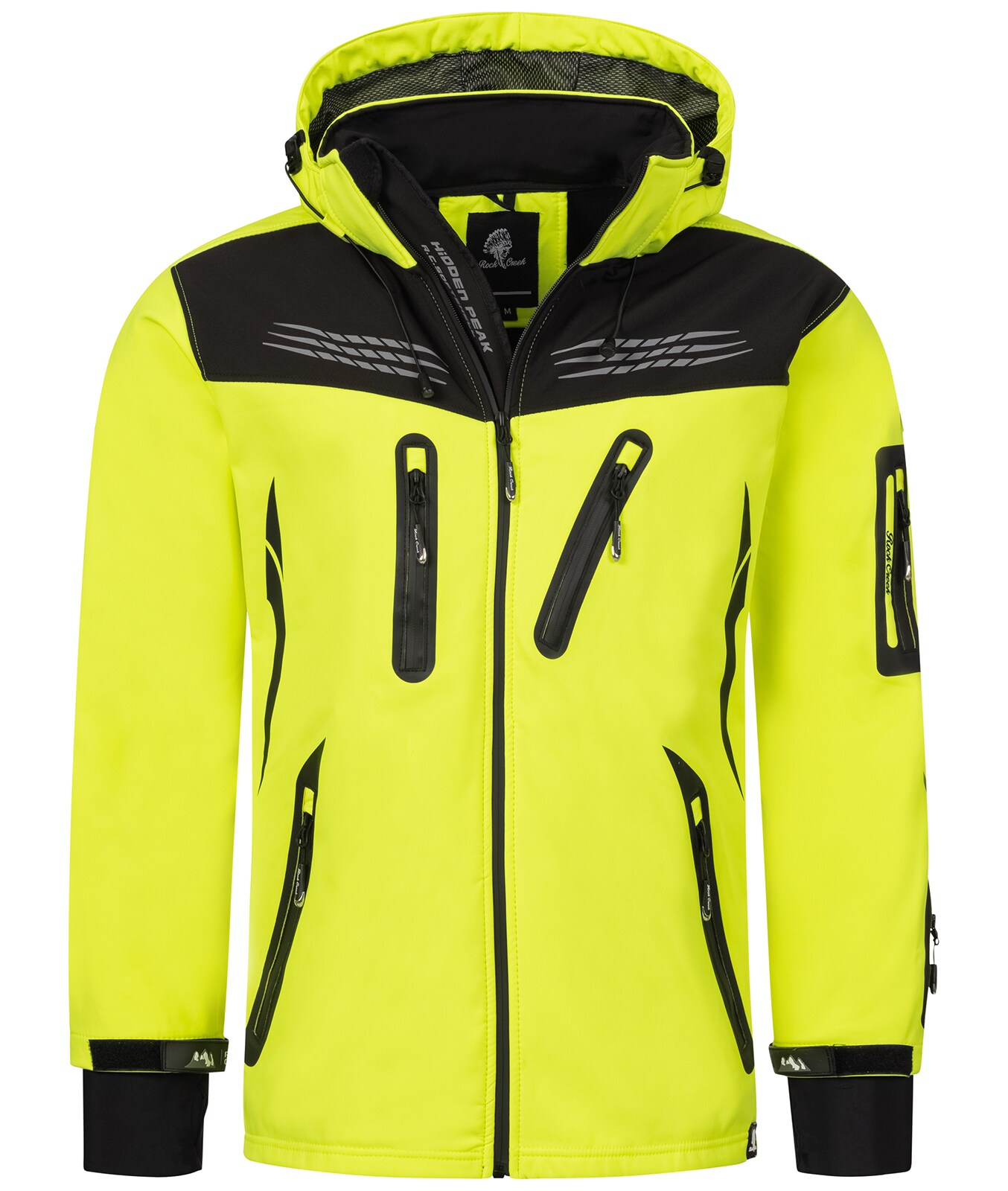 Rock Creek Jacke Softshelljacke Regular Fit