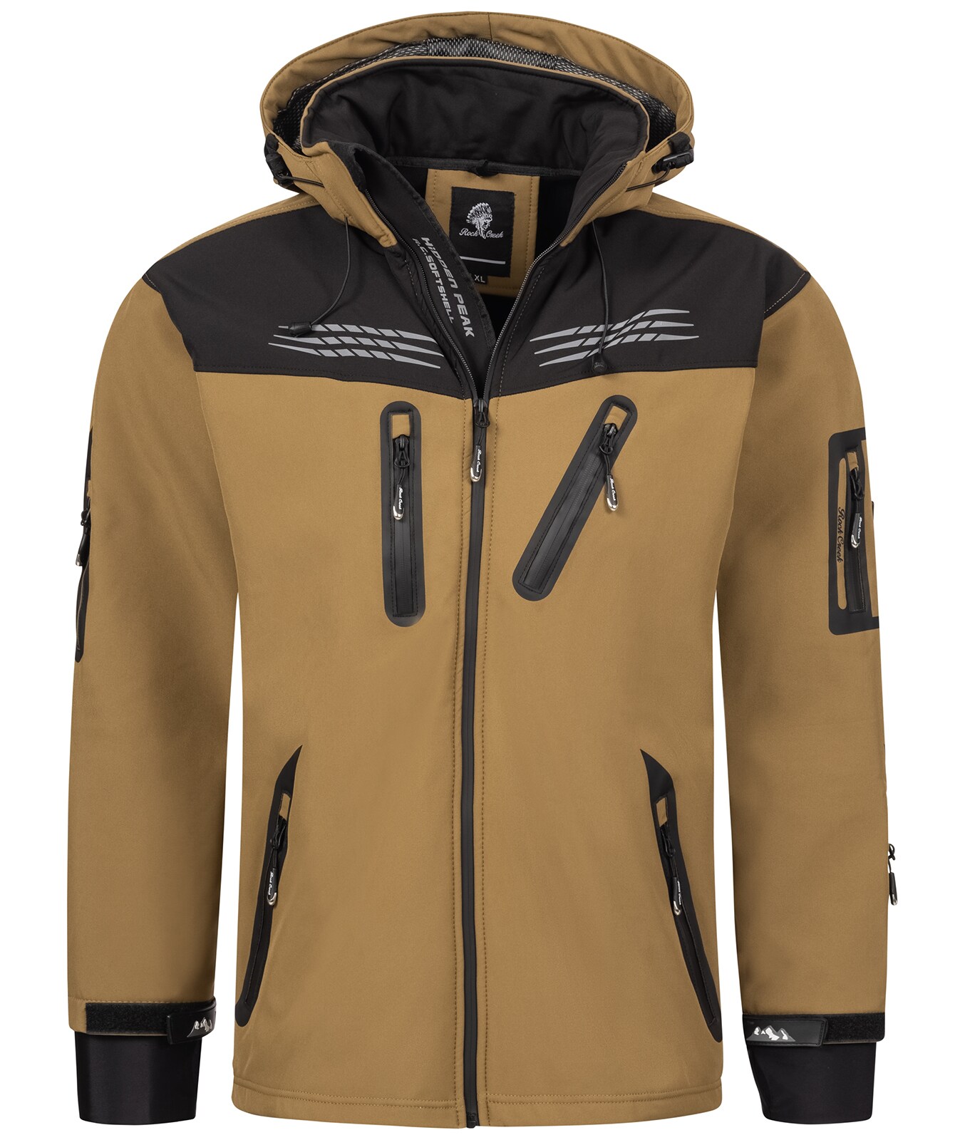 Rock Creek Jacke Softshelljacke Regular Fit