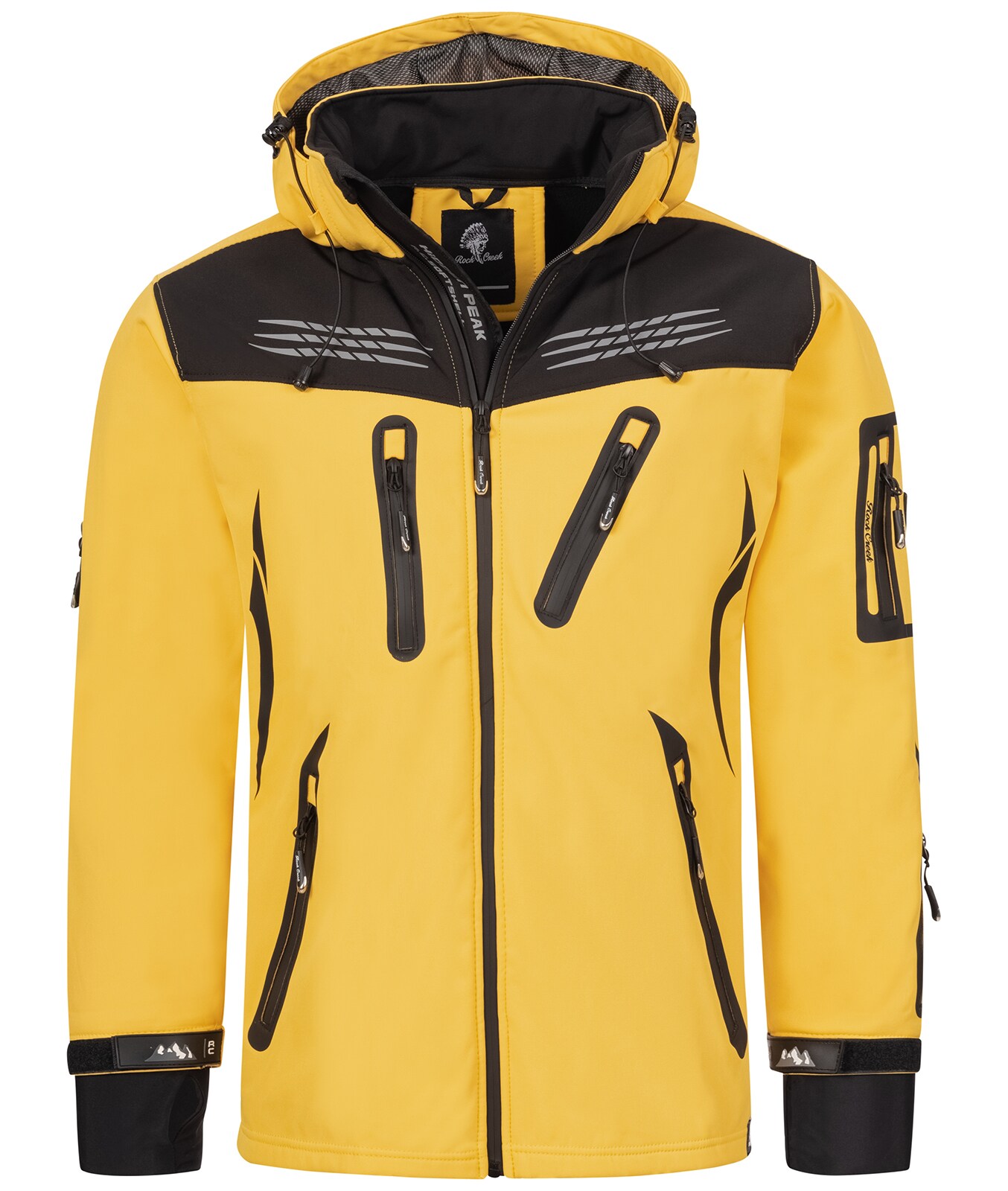 Rock Creek Jacke Softshelljacke Regular Fit