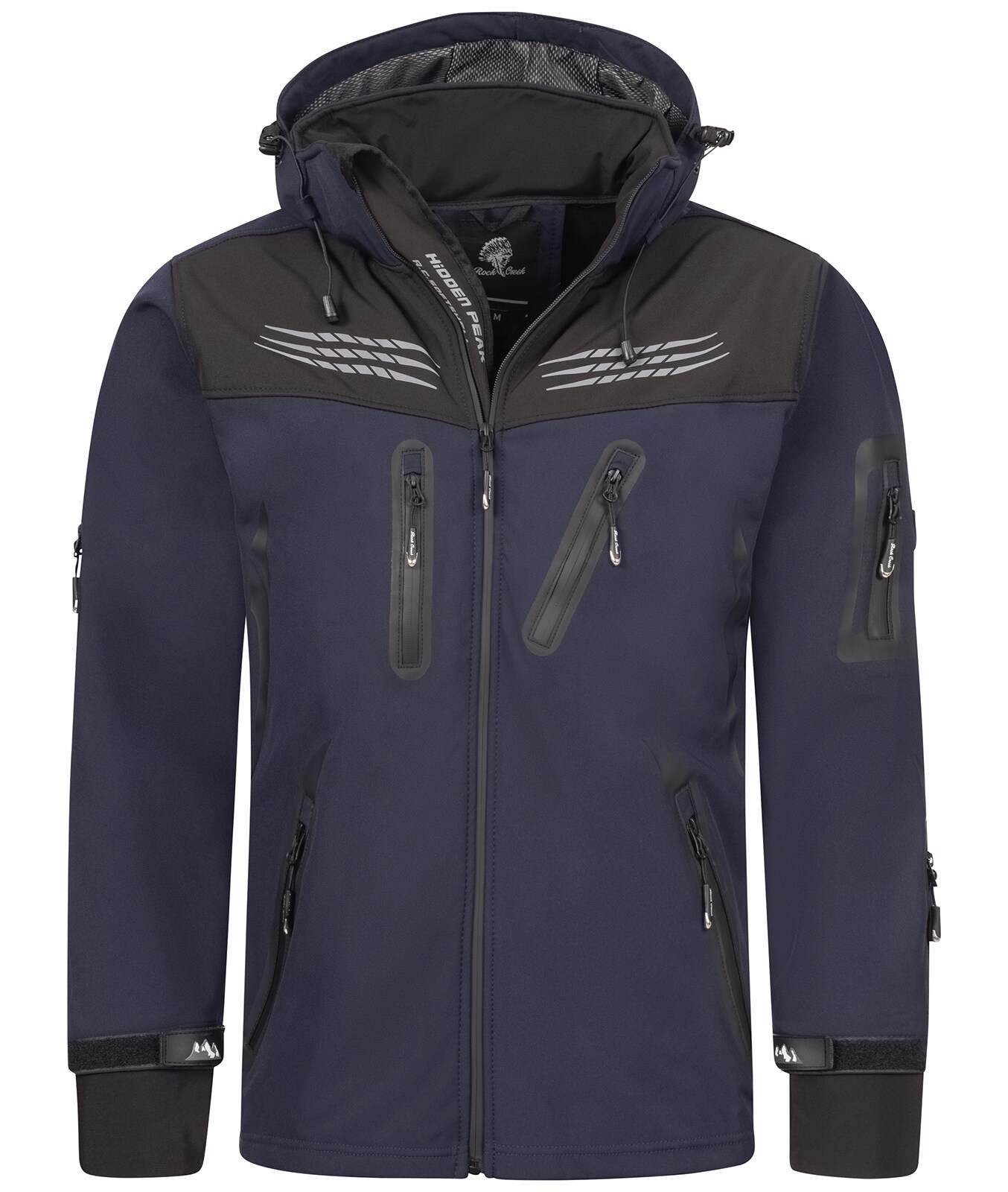 Rock Creek Jacke Softshelljacke Regular Fit