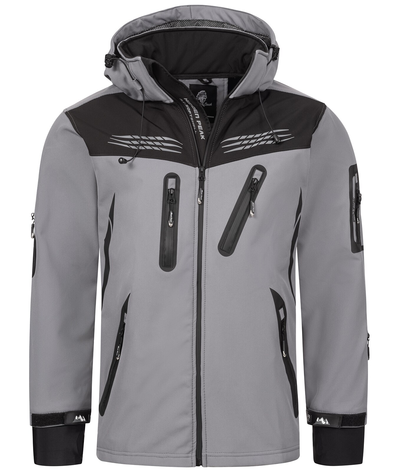 Rock Creek Jacke Softshelljacke Regular Fit