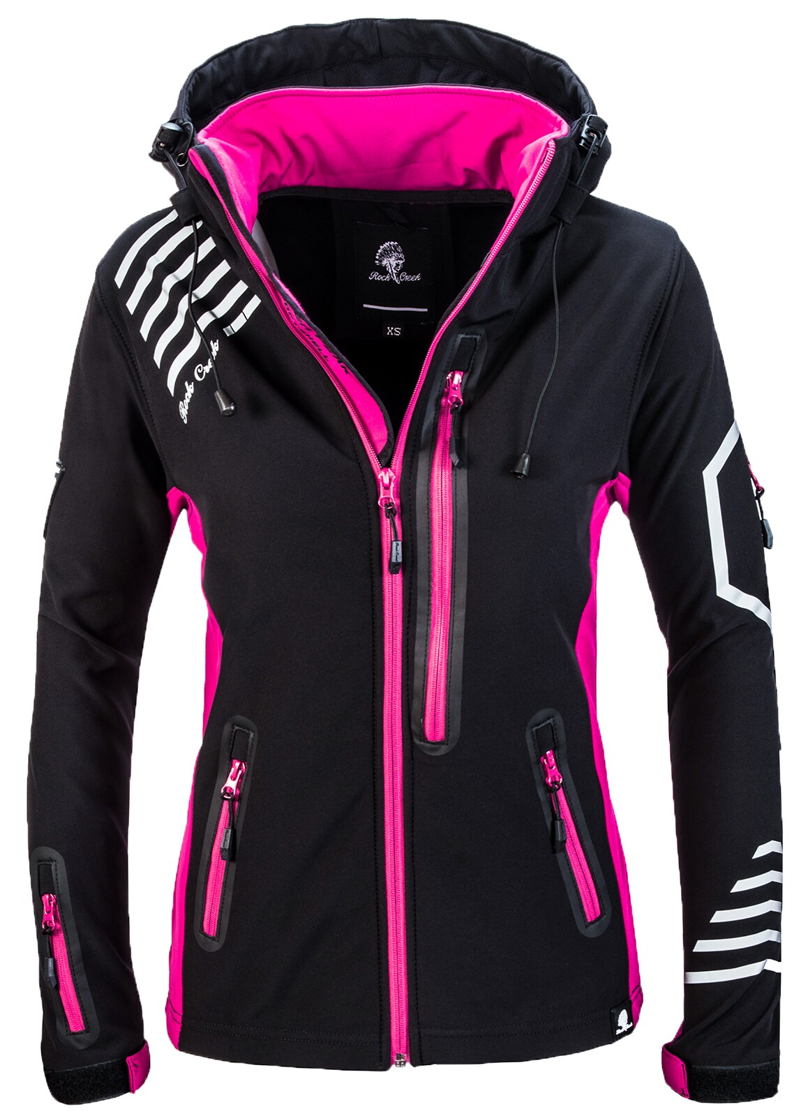 Rock Creek Jacke Softshelljacke Regular Fit