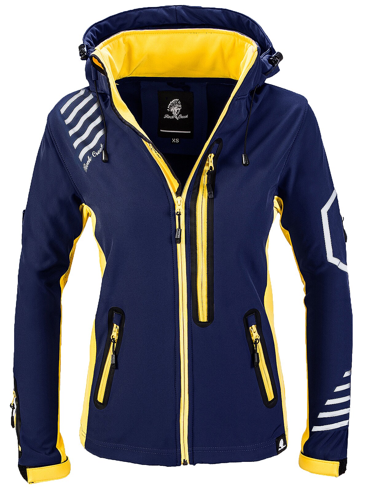 Rock Creek Jacke Softshelljacke Regular Fit