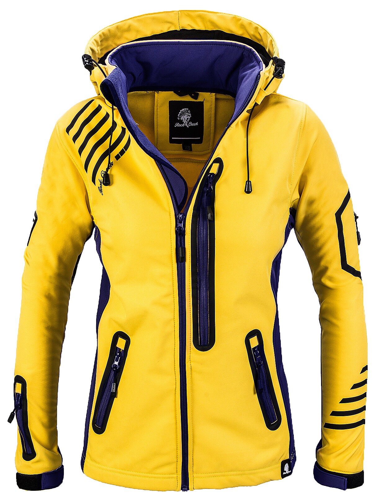 Rock Creek Jacke Softshelljacke Regular Fit