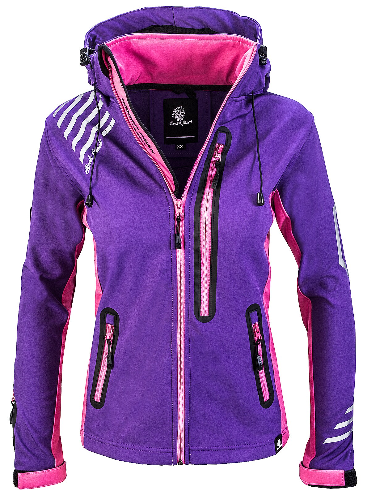Rock Creek Jacke Softshelljacke Regular Fit