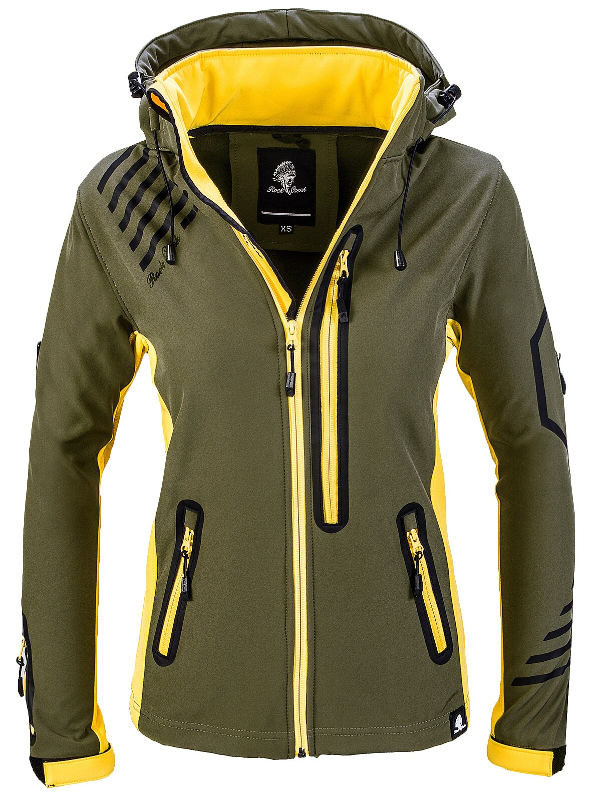 Rock Creek Jacke Softshelljacke Regular Fit