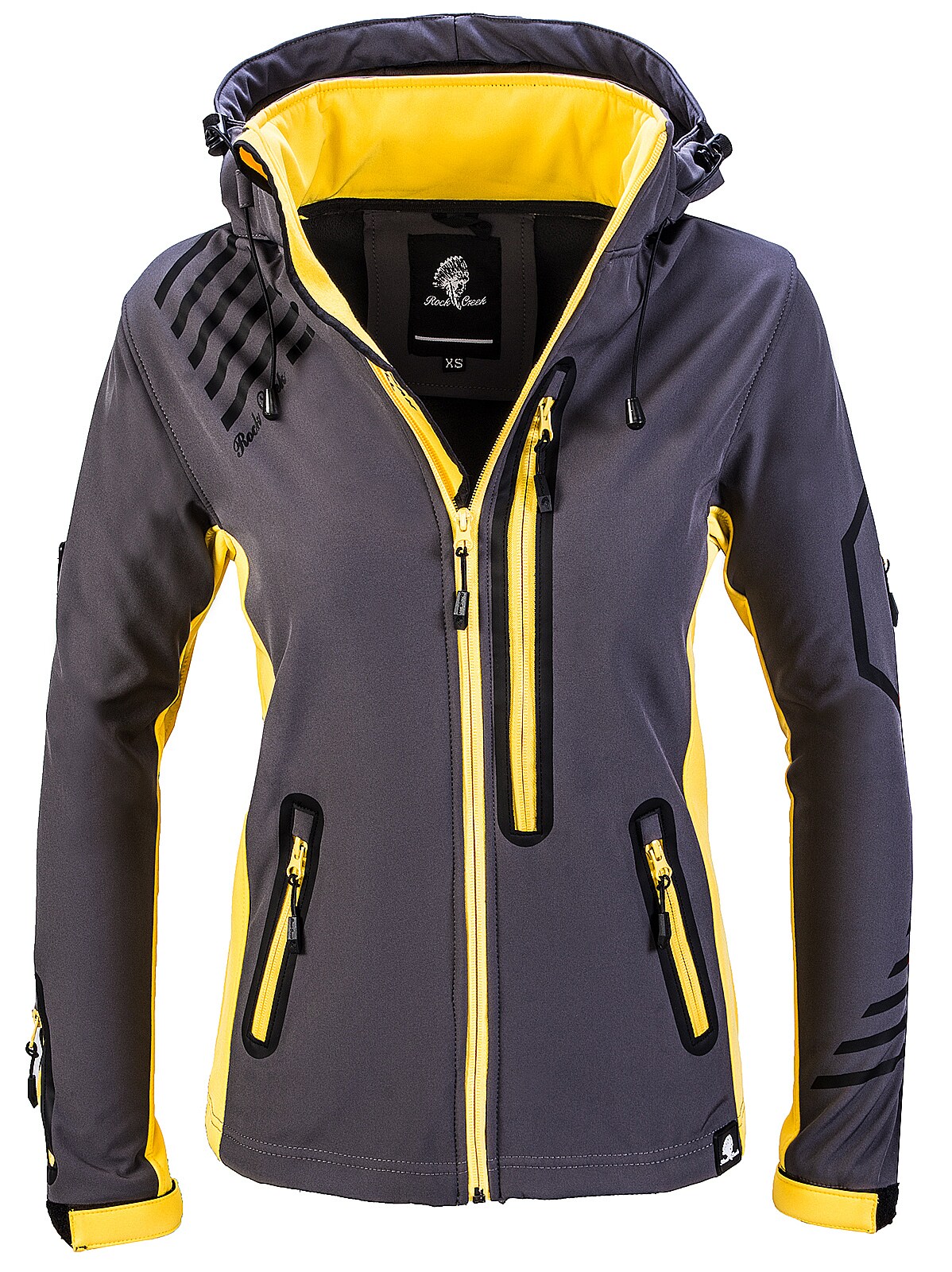 Rock Creek Jacke Softshelljacke Regular Fit