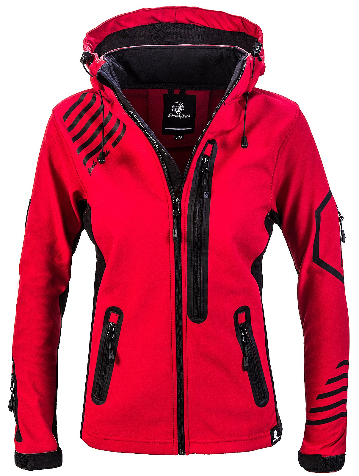 Rock Creek Jacke Softshelljacke Regular Fit