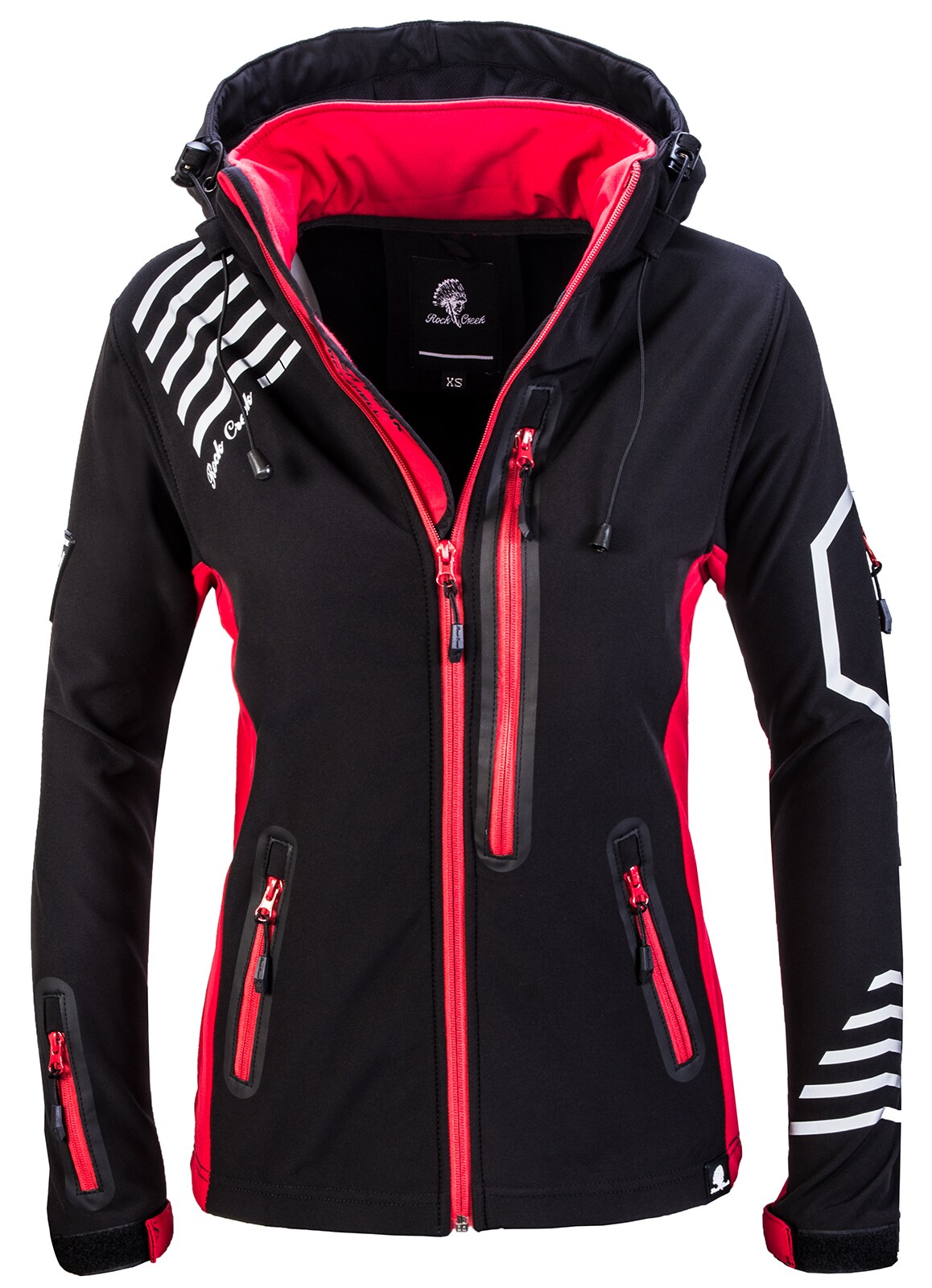 Rock Creek Jacke Softshelljacke Regular Fit
