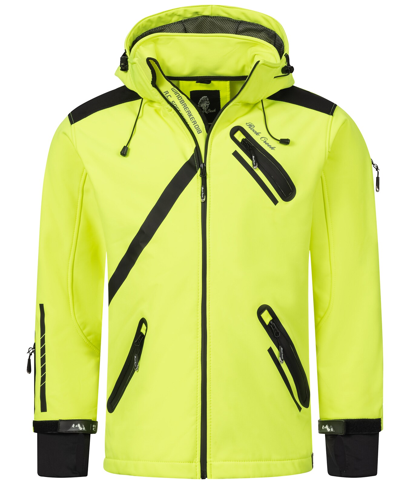 Rock Creek Jacke Softshelljacke Regular Fit