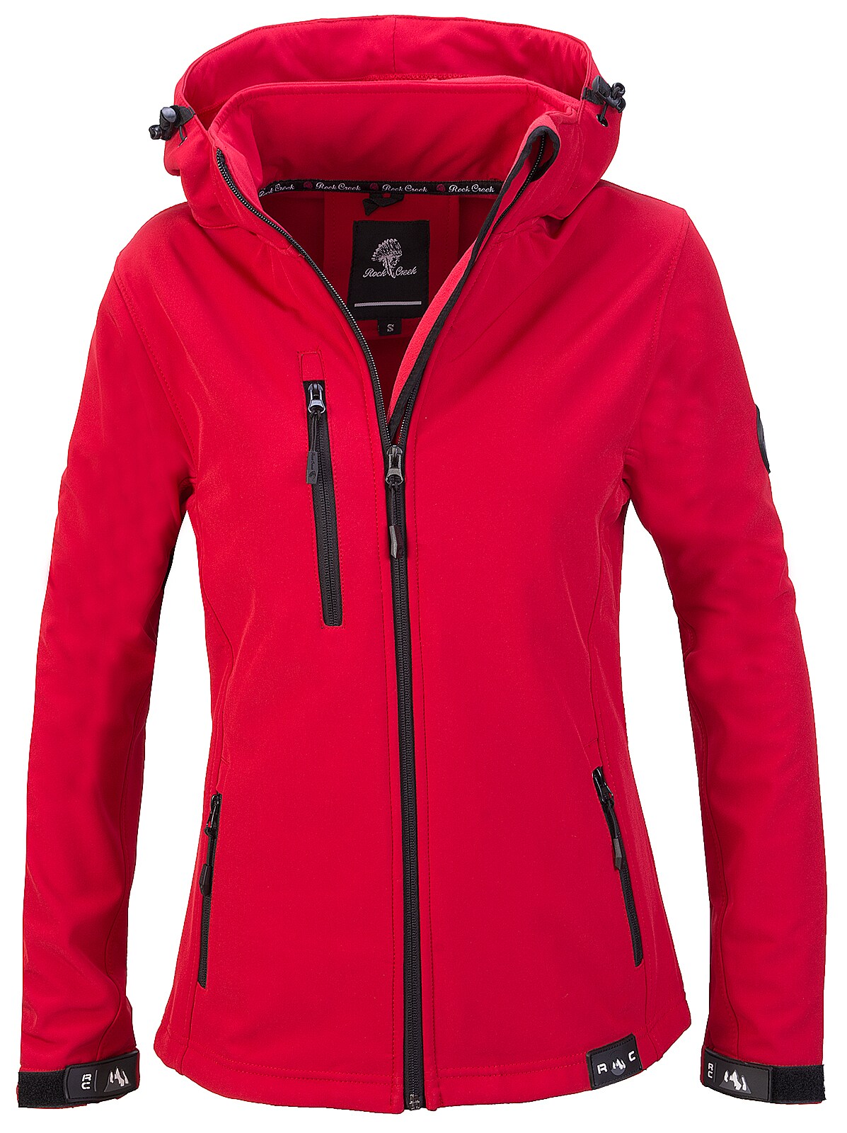 Rock Creek Jacke Softshelljacke Regular Fit