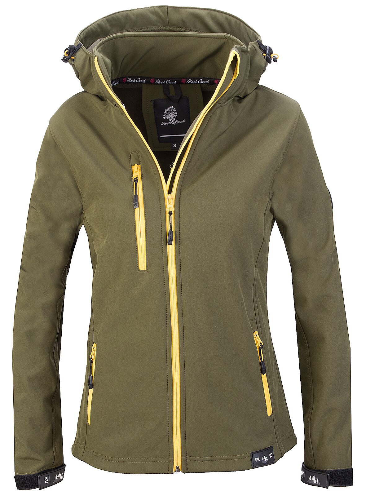 Rock Creek Jacke Softshelljacke Regular Fit
