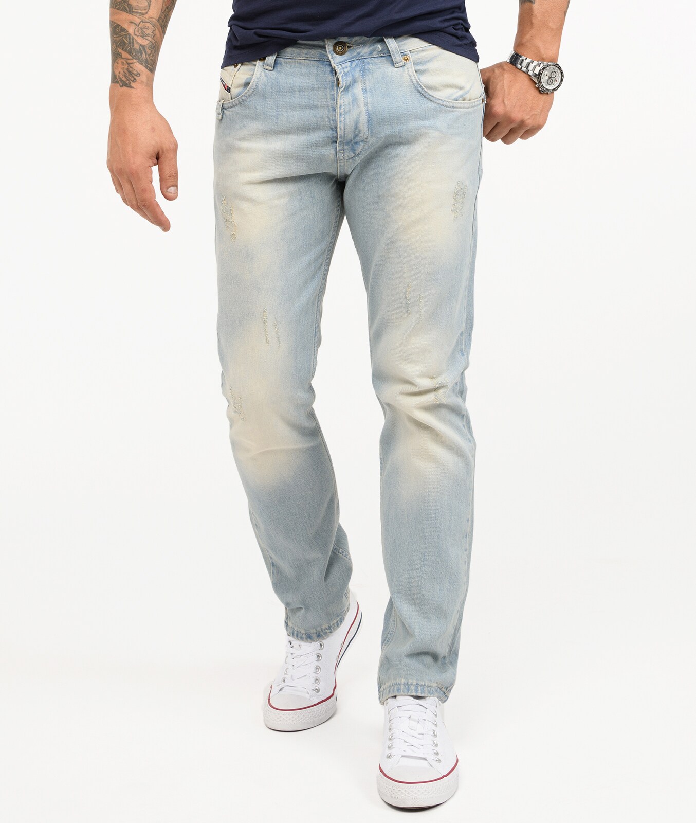 Rock Creek Jeans Straight-Cut