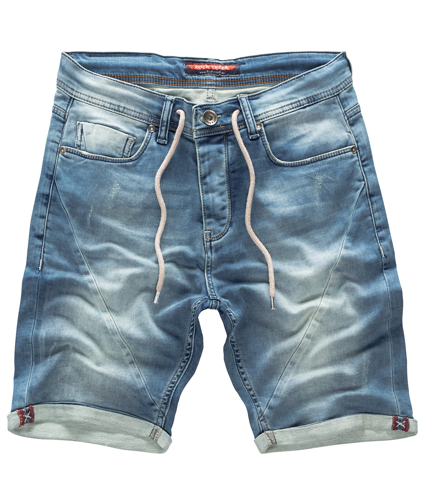Rock Creek Shorts Jeansshorts Regular Fit - Bild 1