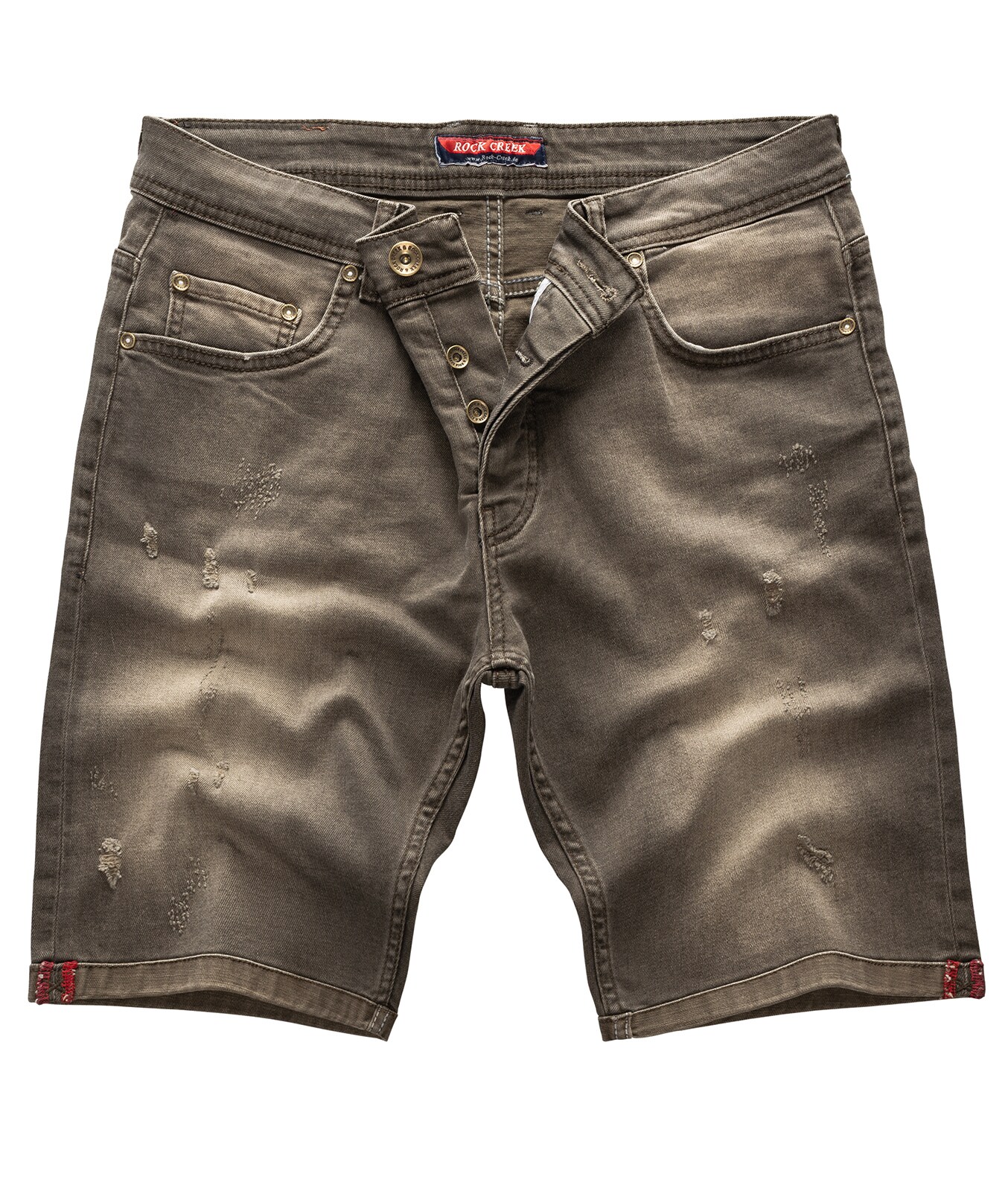 Rock Creek Shorts Jeansshorts Regular Fit - Bild 1