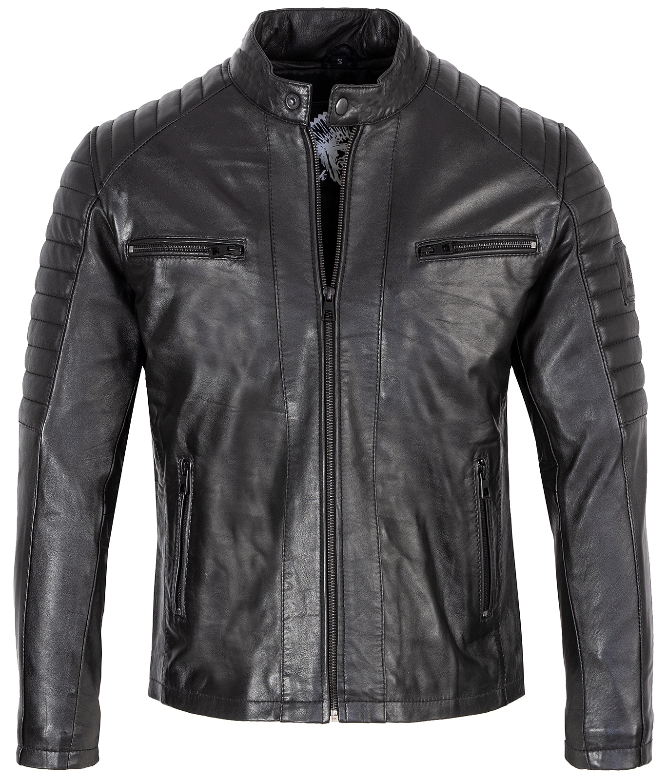 Rock Creek Lederjacke Regular Fit - Bild 1