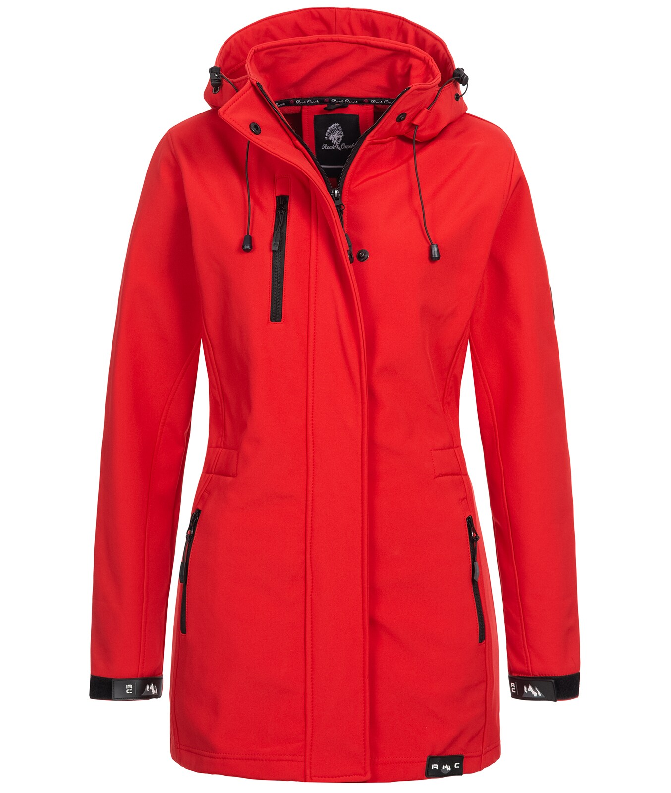Rock Creek Jacke Softshelljacke Regular Fit