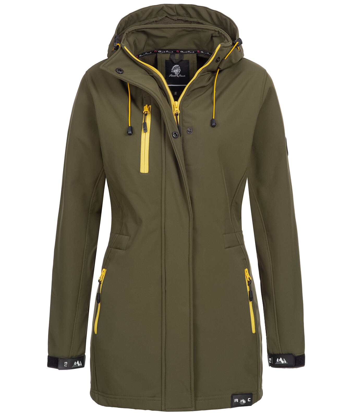 Rock Creek Jacke Softshelljacke Regular Fit