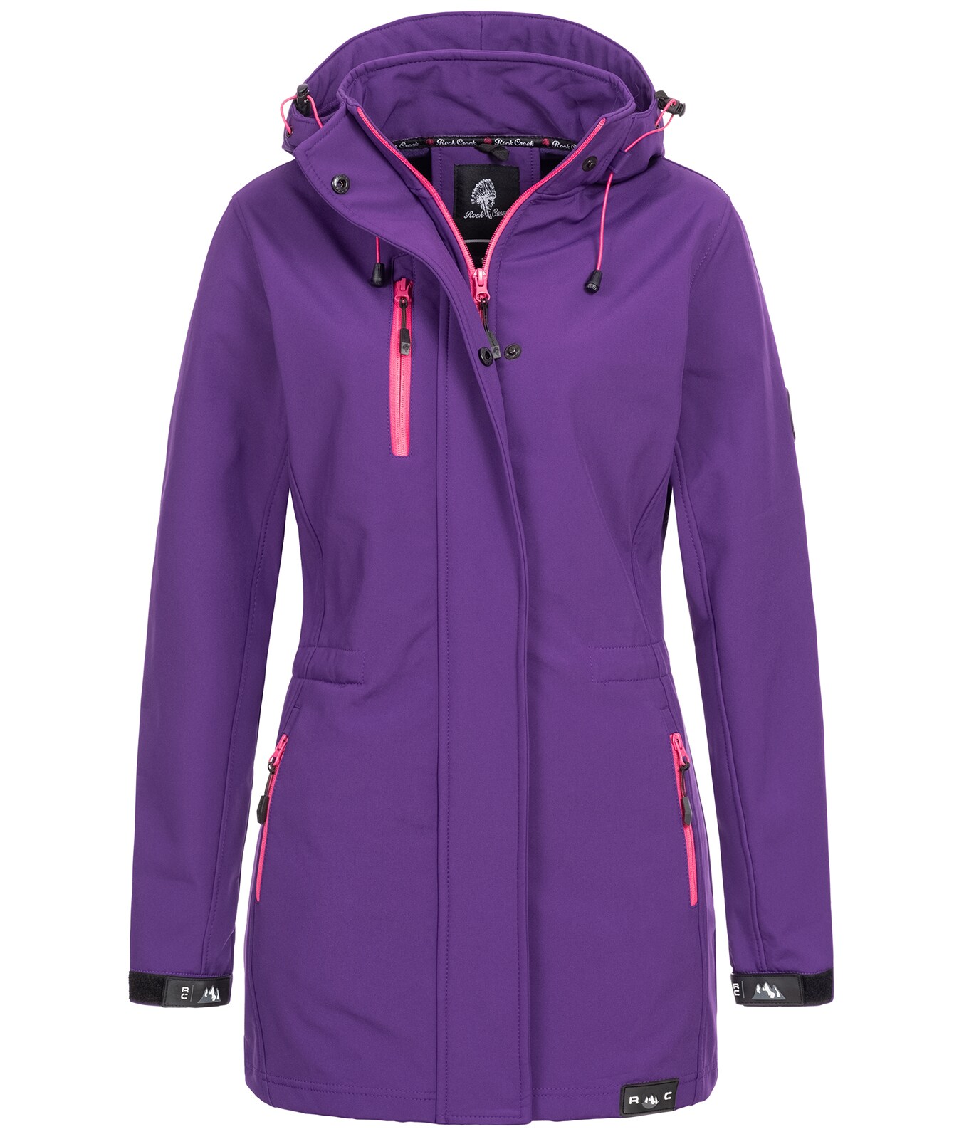 Rock Creek Jacke Softshelljacke Regular Fit