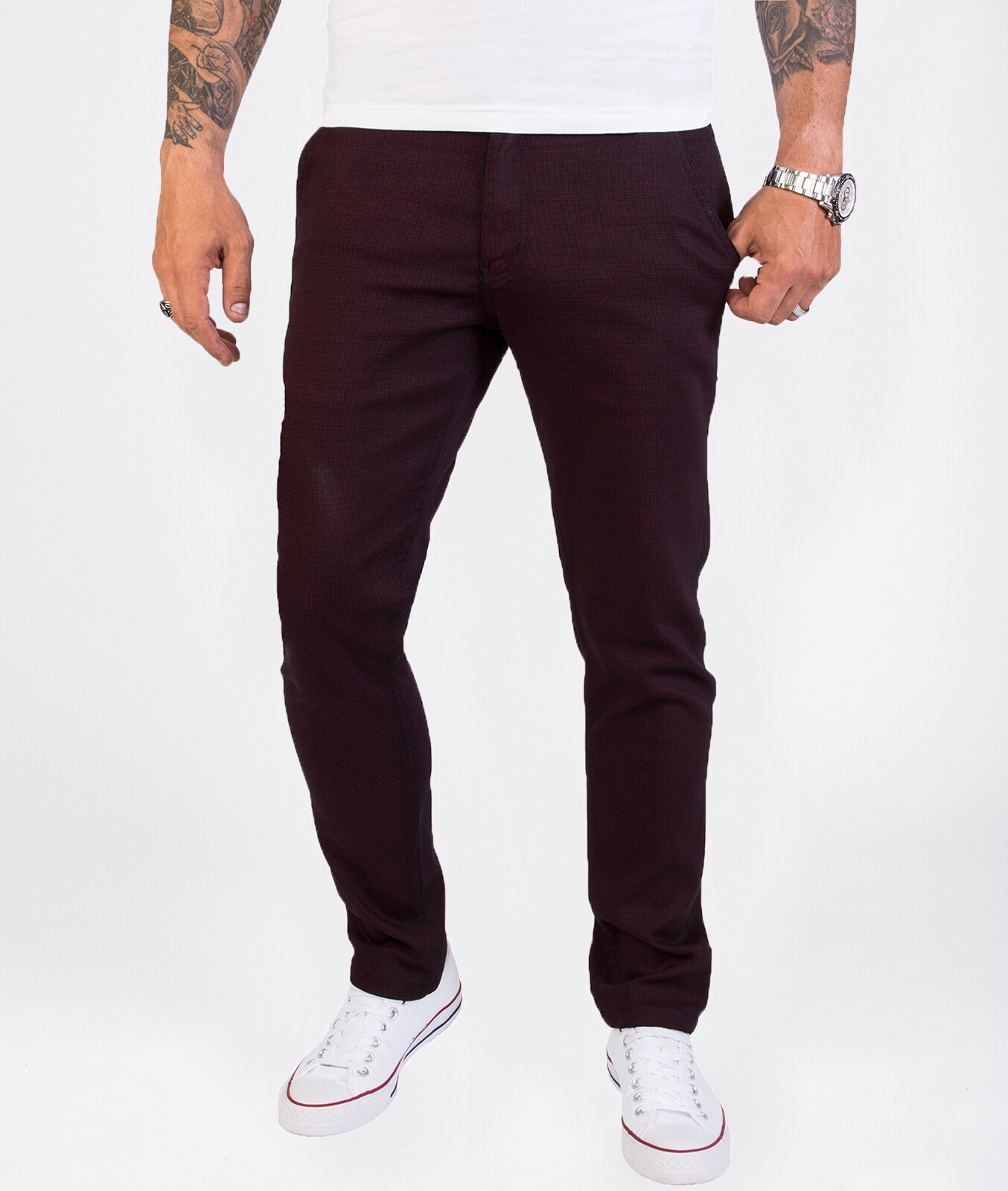 Rock Creek Stoffhose Chino Hose Slim Fit - Bild 1