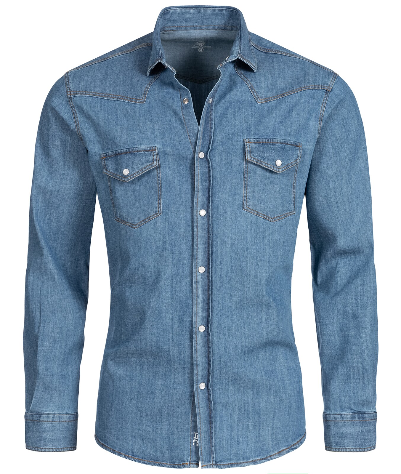 Rock Creek Hemd Jeanshemd Regular Fit - Bild 1