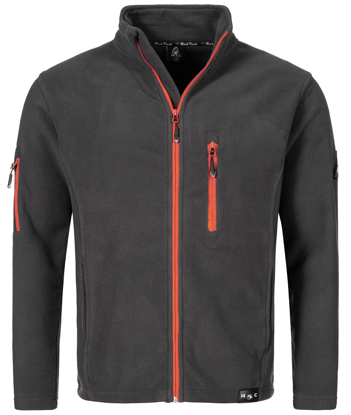 Rock Creek Jacke Fleecejacke Regular Fit