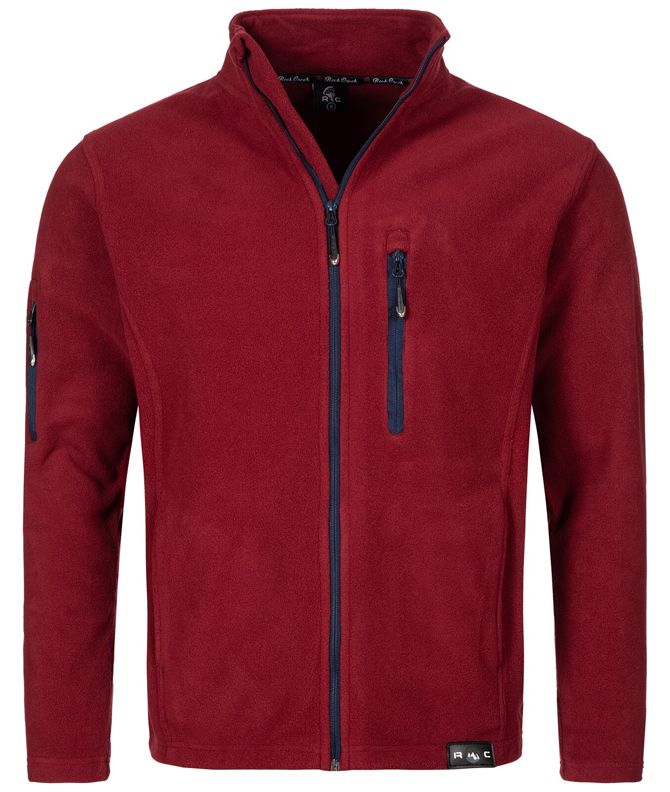 Rock Creek Jacke Fleecejacke Regular Fit