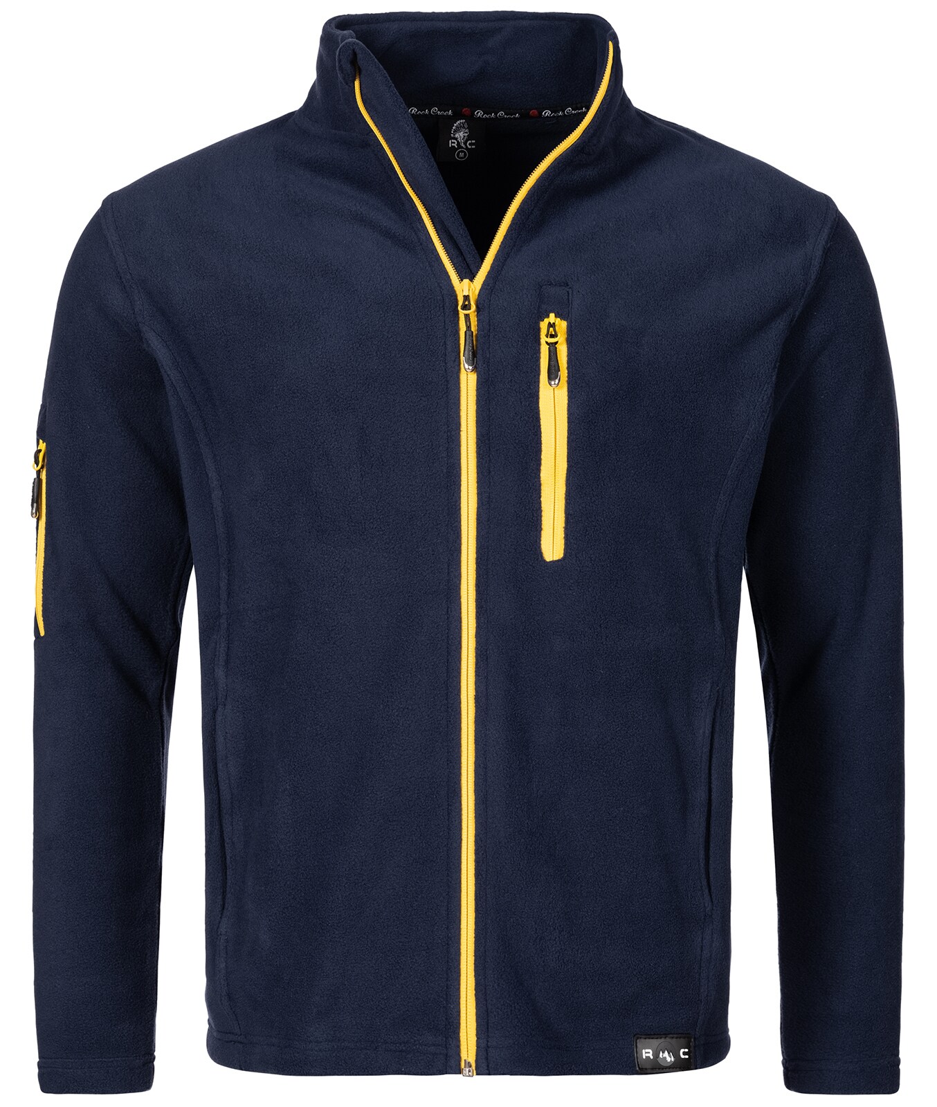 Rock Creek Jacke Fleecejacke Regular Fit