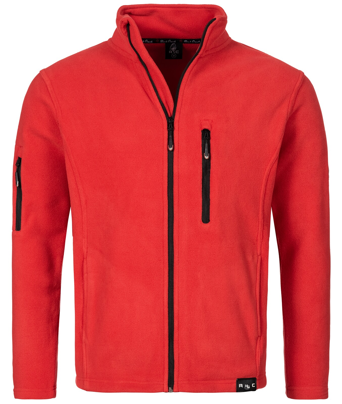 Rock Creek Jacke Fleecejacke Regular Fit