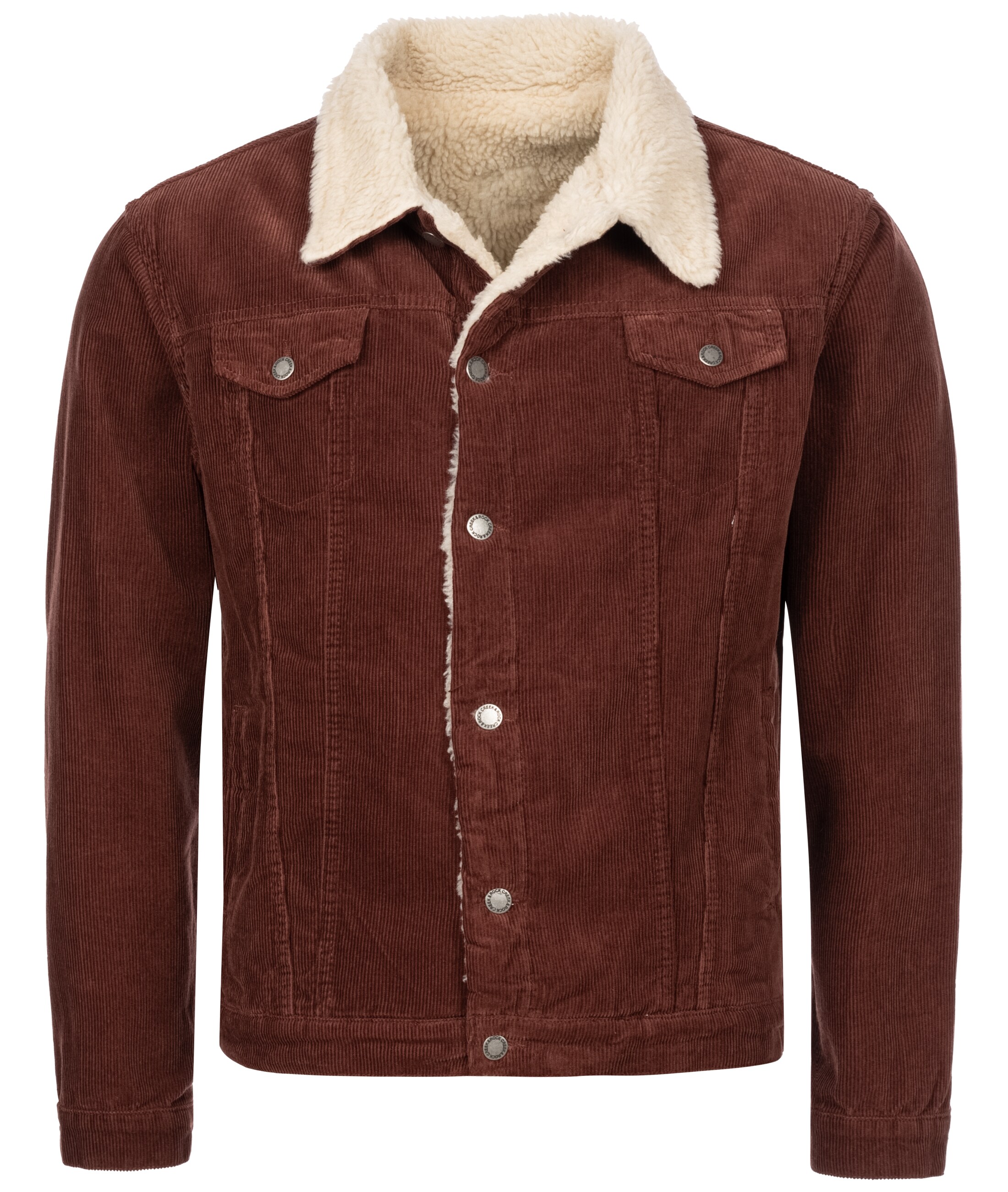 Rock Creek Winterjacke Cordjacke - Bild 1