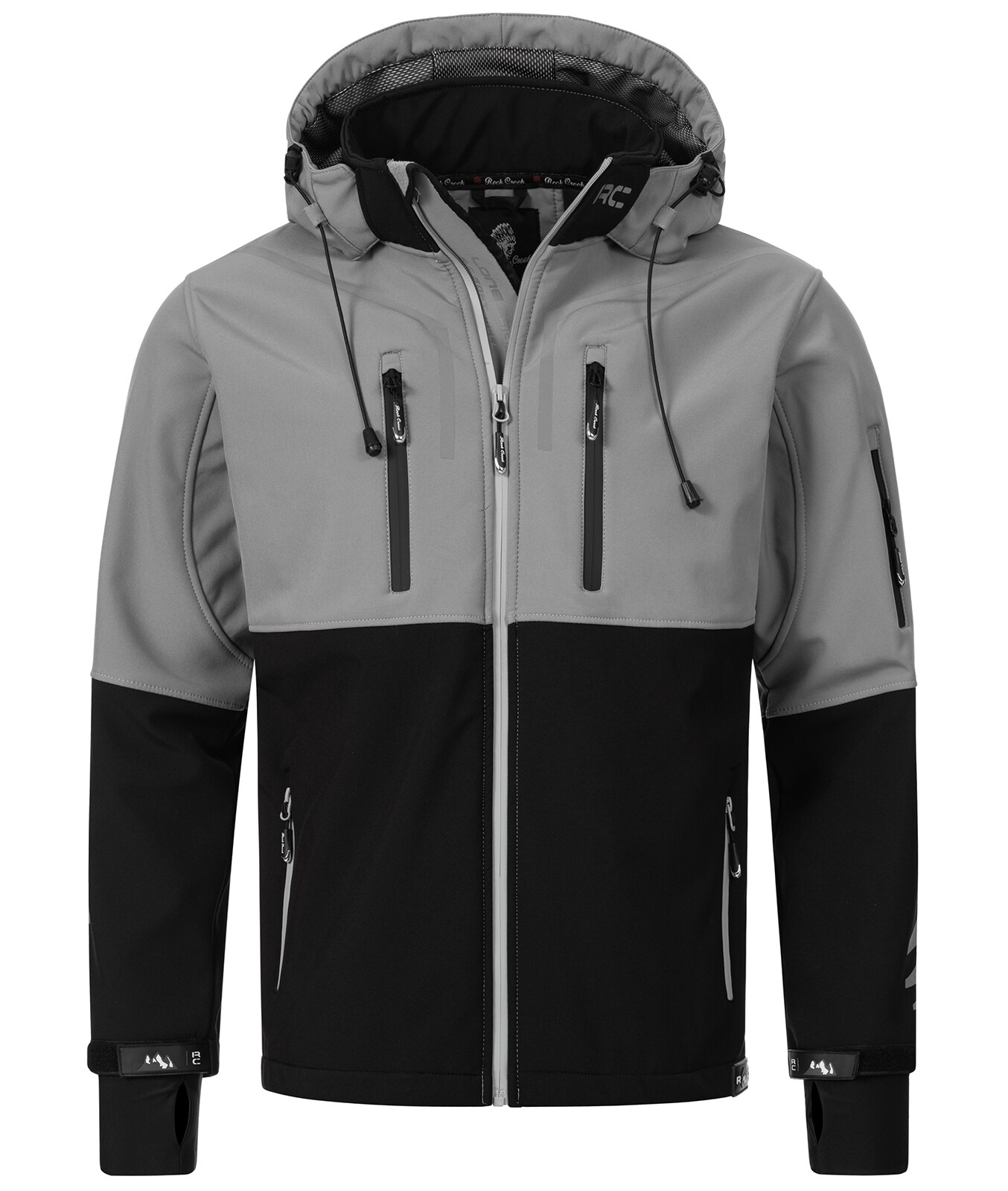 Rock Creek Jacke Softshelljacke Regular Fit