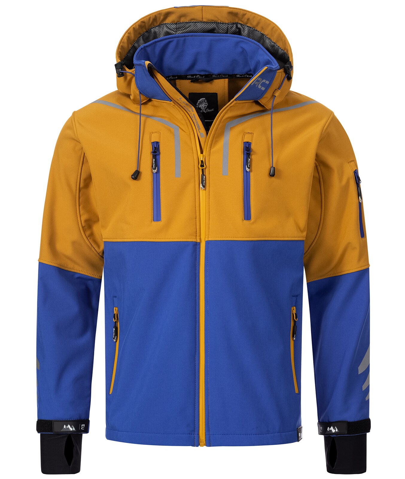 Rock Creek Jacke Softshelljacke Regular Fit