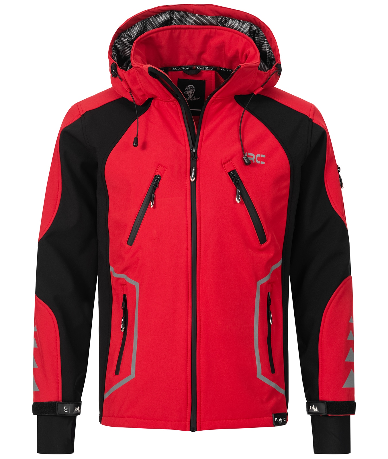 Rock Creek Jacke Softshelljacke Regular Fit - Bild 1