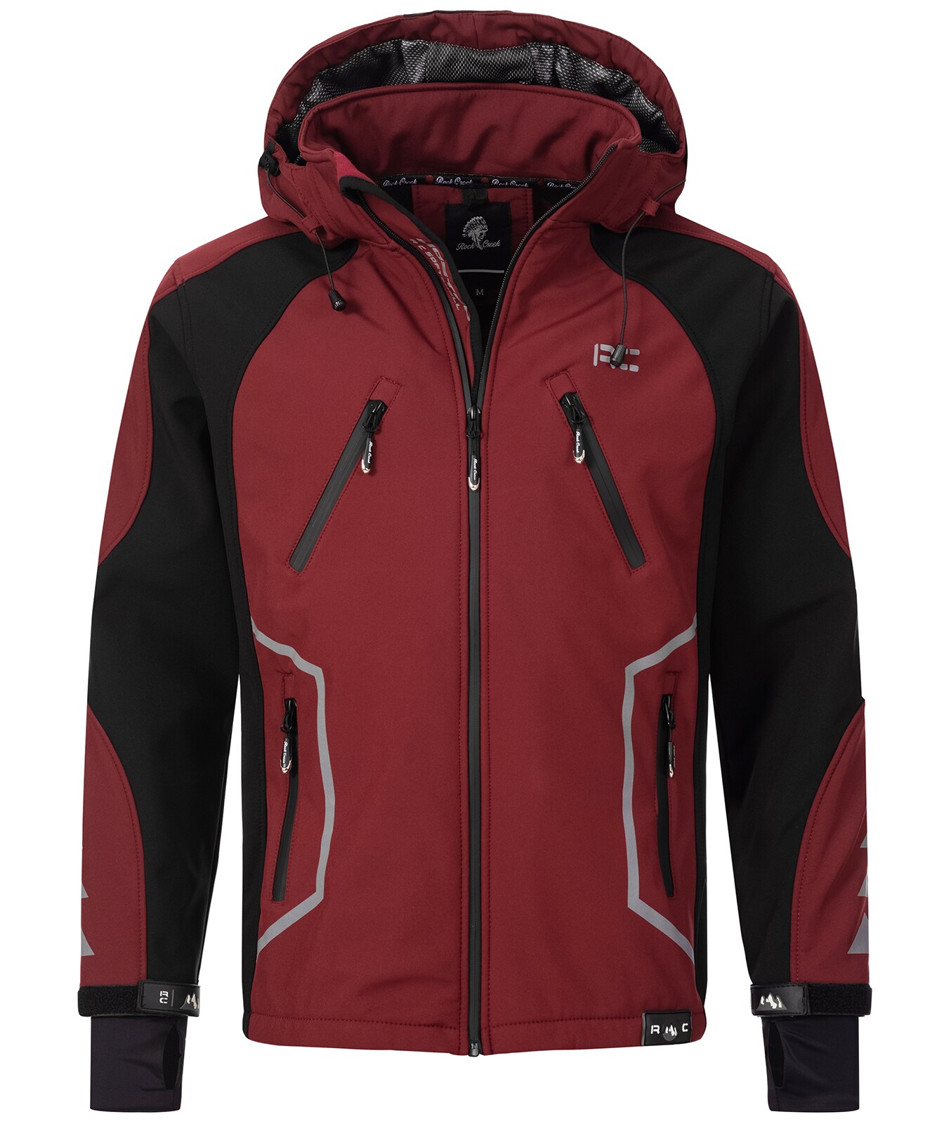 Rock Creek Jacke Softshelljacke Regular Fit