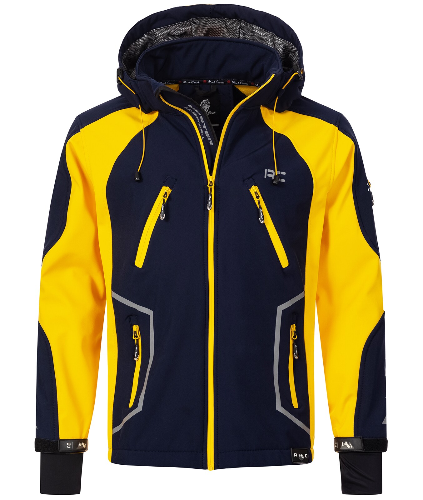 Rock Creek Jacke Softshelljacke Regular Fit