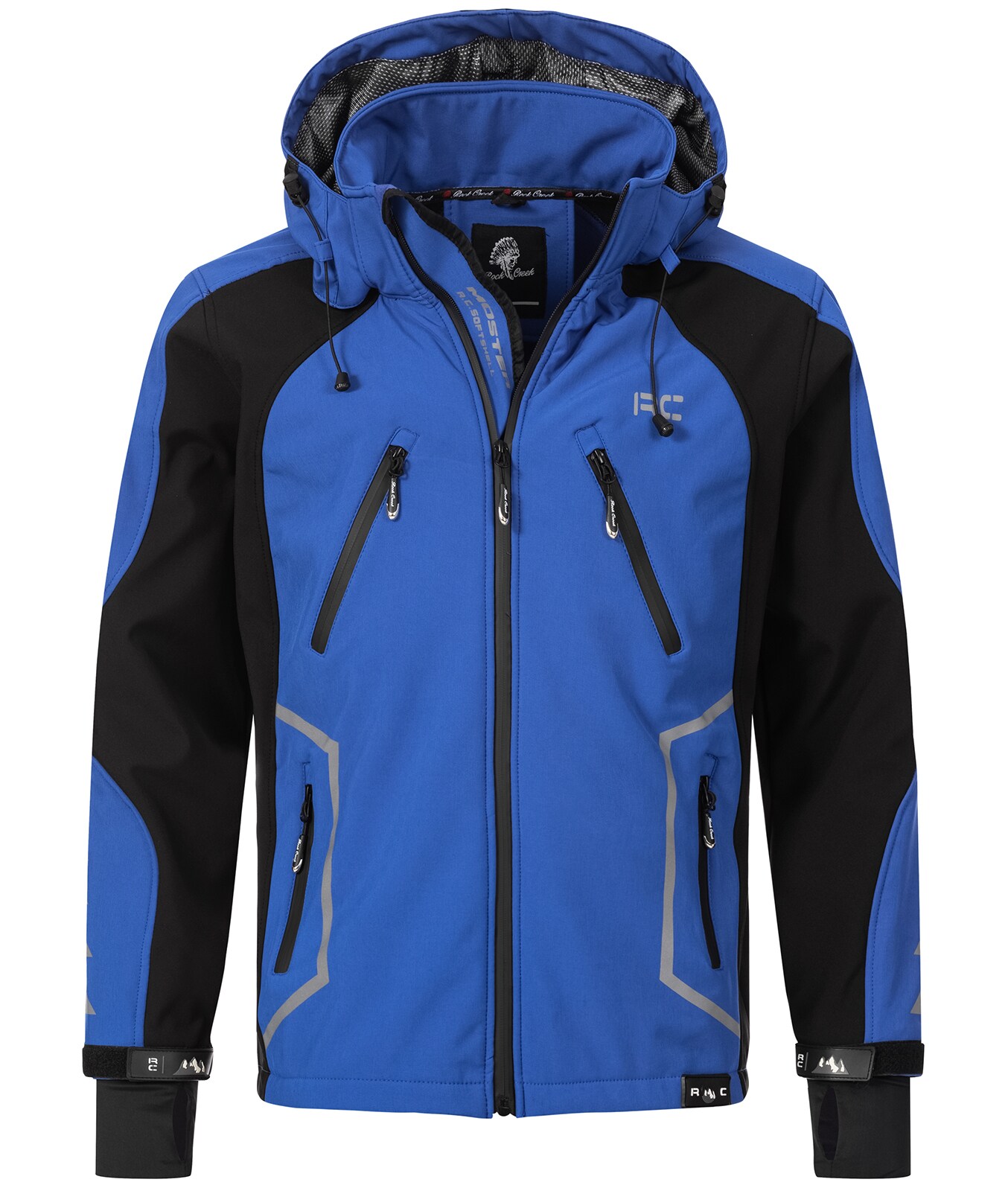 Rock Creek Jacke Softshelljacke Regular Fit