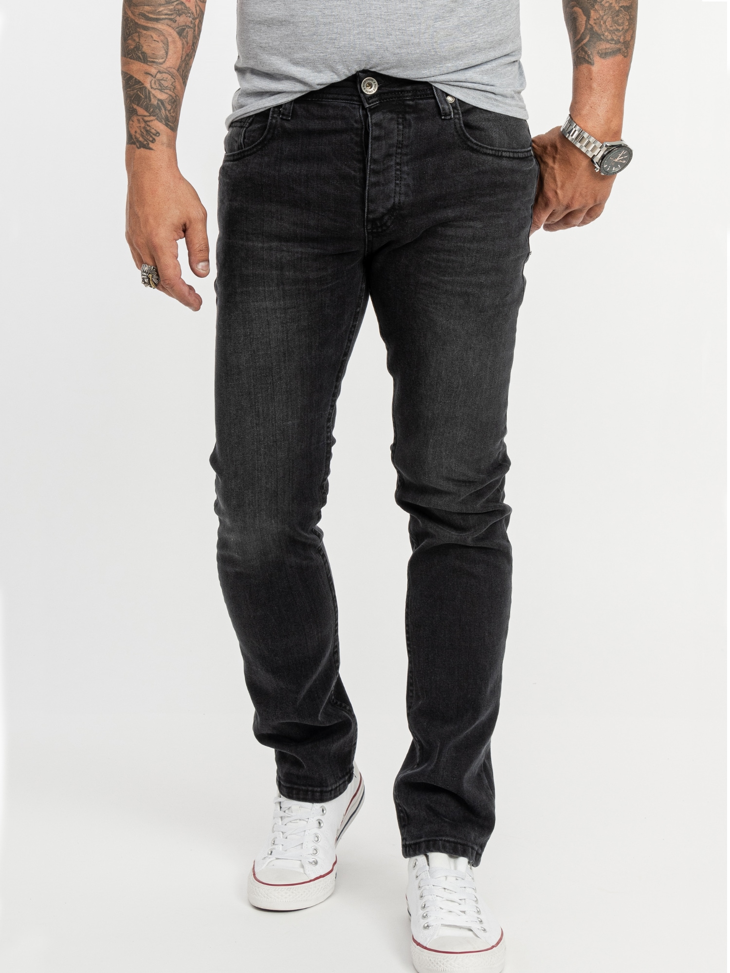 Rock Creek Jeans Straight-Cut Regular Fit - Bild 1