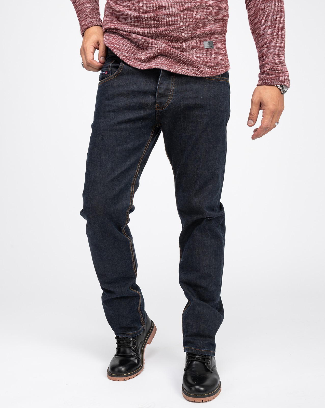 Rock Creek Jeans Comfort Fit Stretch Loose Fit