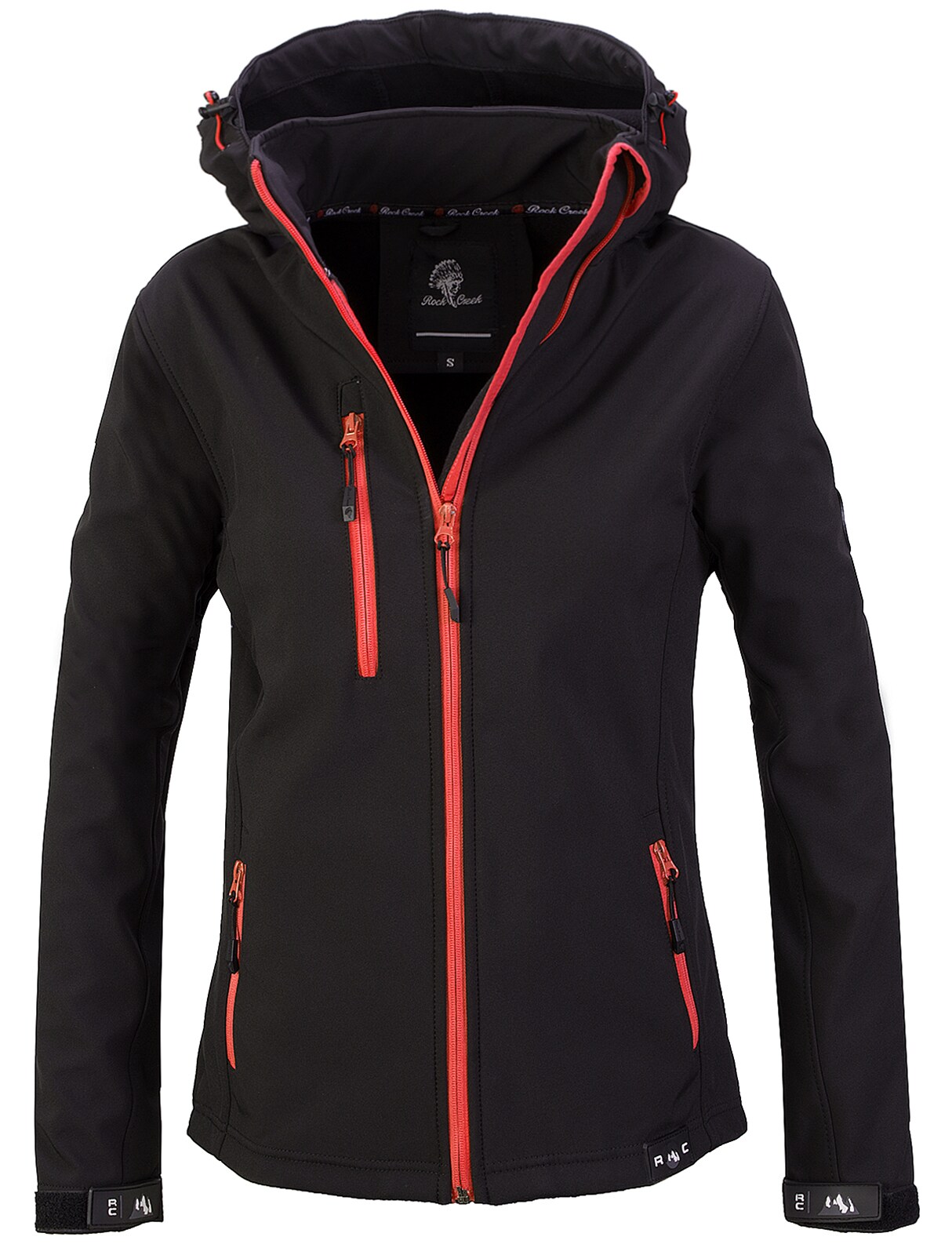 Rock Creek Jacke Softshelljacke Regular Fit