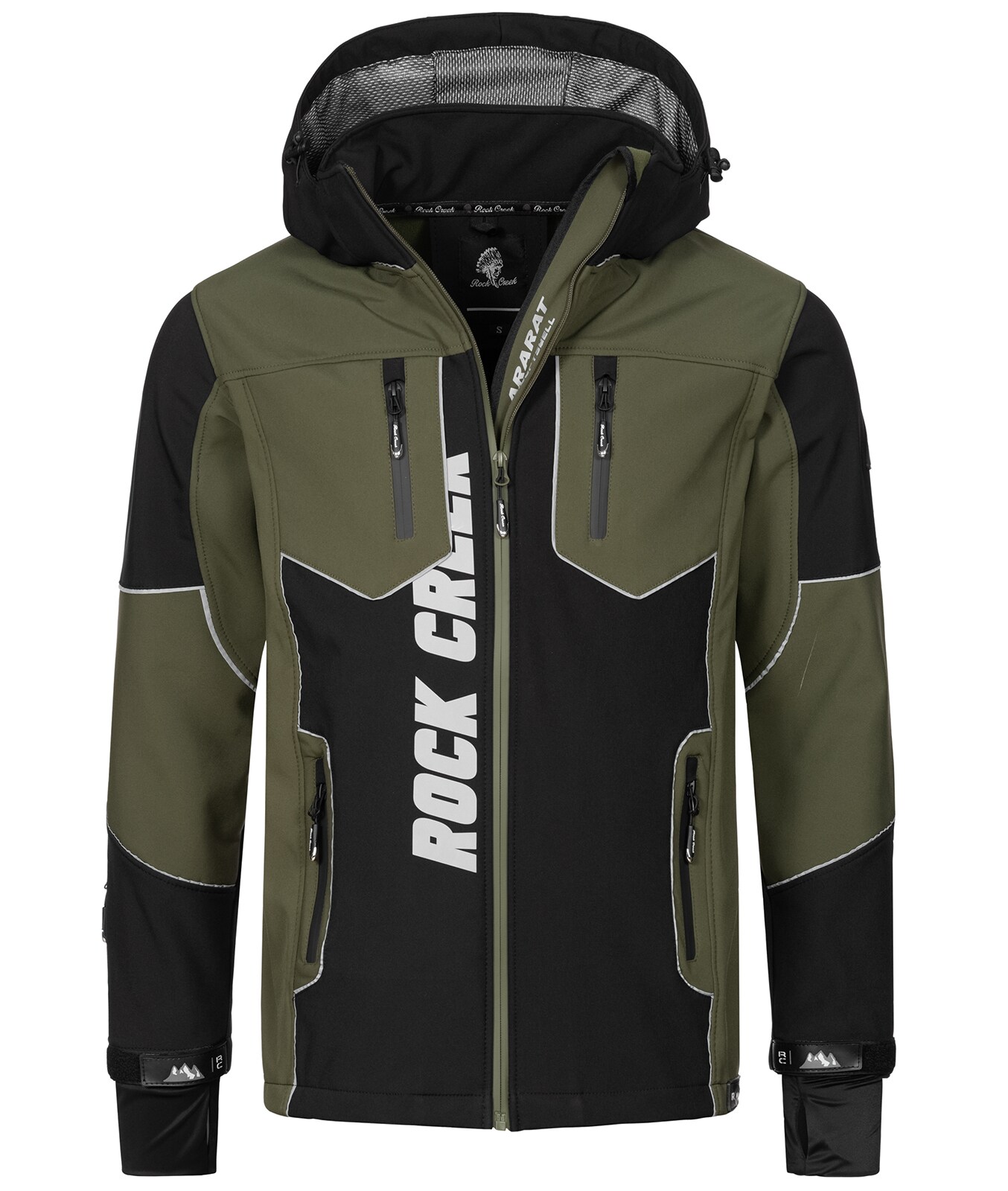 Rock Creek Jacke Softshelljacke Regular Fit - Bild 1