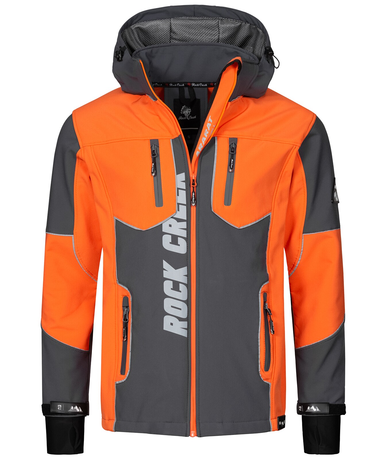 Rock Creek Jacke Softshelljacke Regular Fit