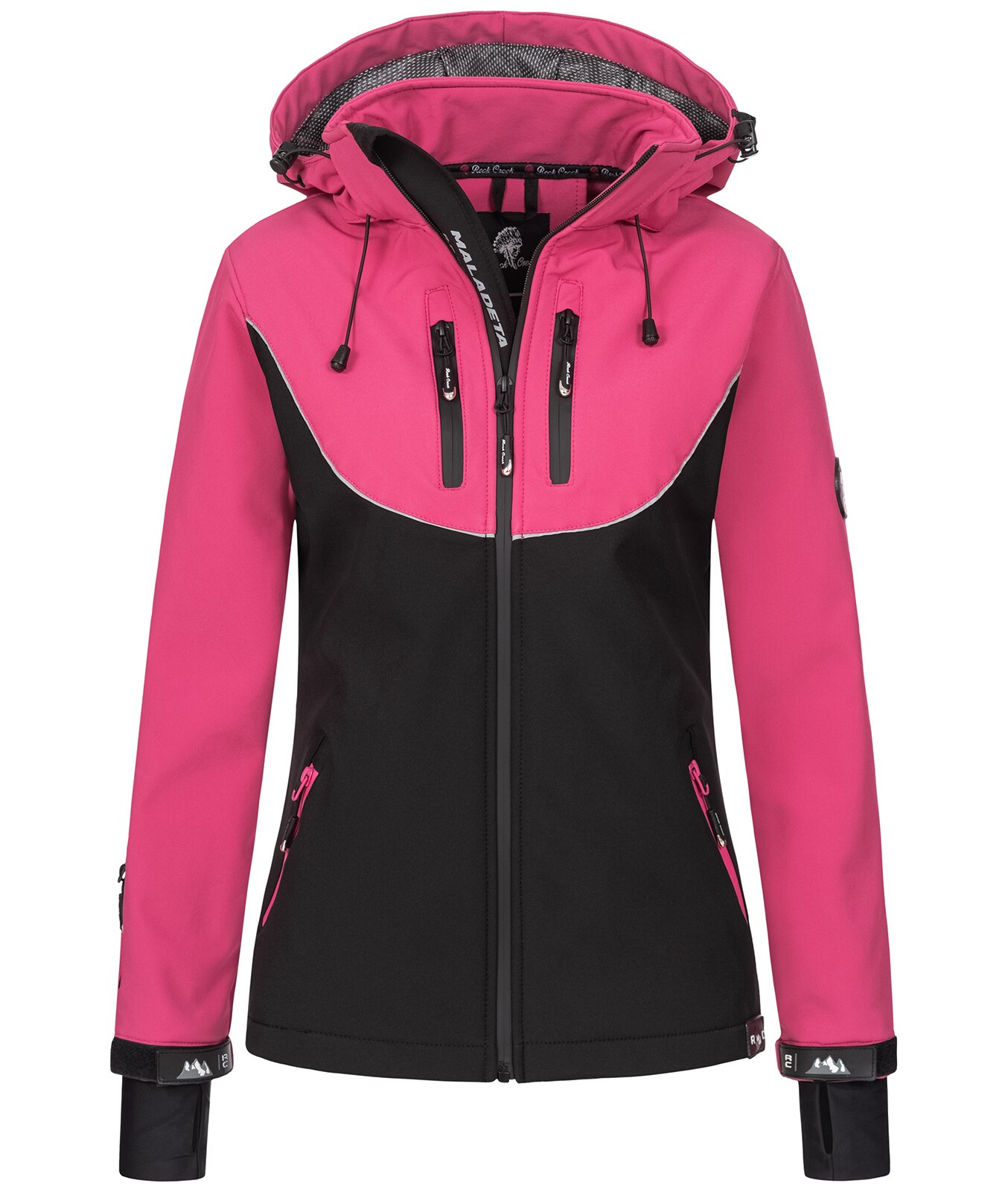 Rock Creek Jacke Softshelljacke Regular Fit
